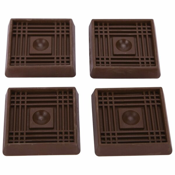 Prosource Cup Square Rubber 2In Brown FE-S711-PS